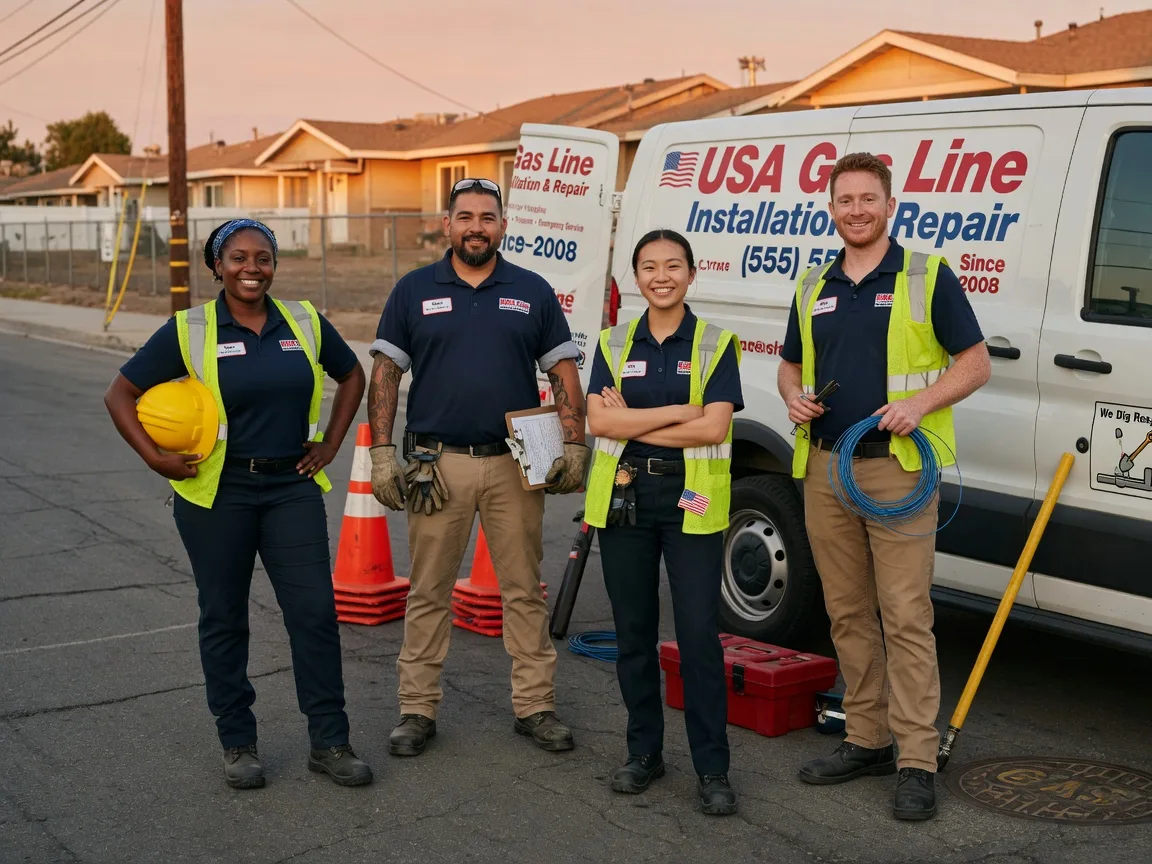 Gas Line Installation company in Walterville, OR